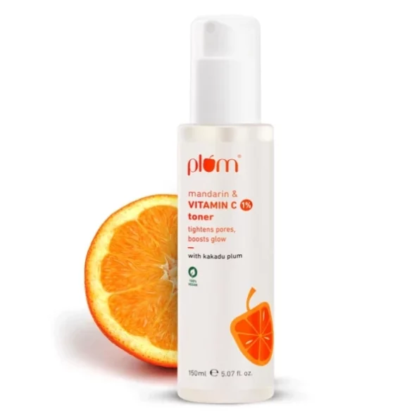 Plum 1% Vitamin C Toner with Mandarin & Kakadu Plum 150 ml available on Herbkart