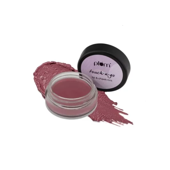 Plum Touch-N-Go Lip & Cheek Tint - 127 (Light Mauve) available on Herbkart