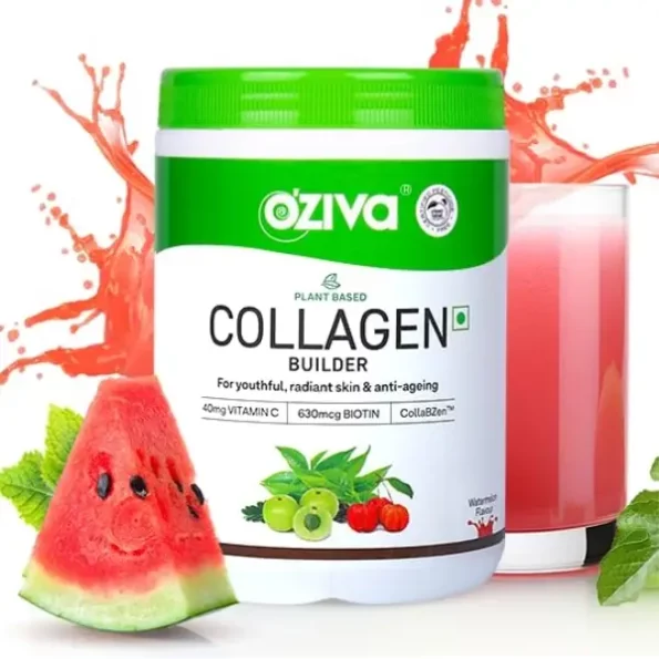 OZiva Vegan Collagen (Watermelon) with Biotin & Vitamin C, 250g, Herbkart8t751cNsKkpcOL.webp, Herbkart8t751cNsKkpcOL