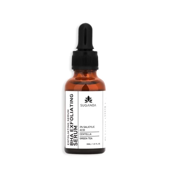SUGANDA SKINCARE 2% Salicylic Acid Serum, Removes Dead Skin Cells, Smoothens Texture and Pore Clarifying, Soothes & Calms Skin, Exfoliant Facial for Even Skin Tone and Glowing Skin (30ml), Herbkart8t7416mHZB9UxL.webp,