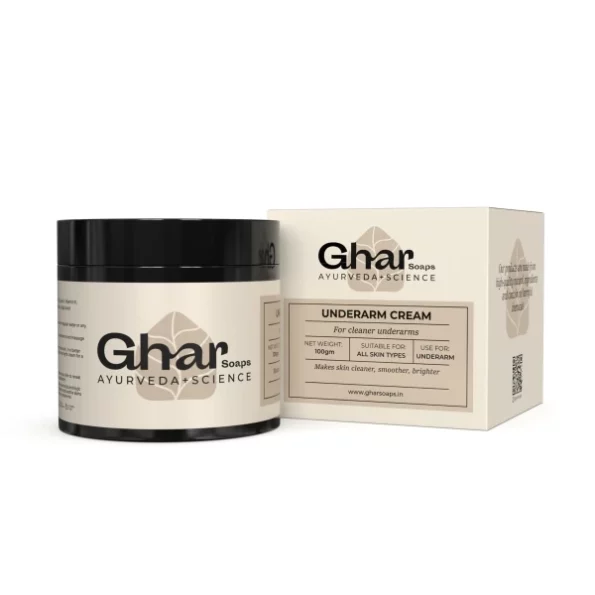 GHAR SOAPS Underarm Cream For Women & Men (100 Gm) available on Herbkart