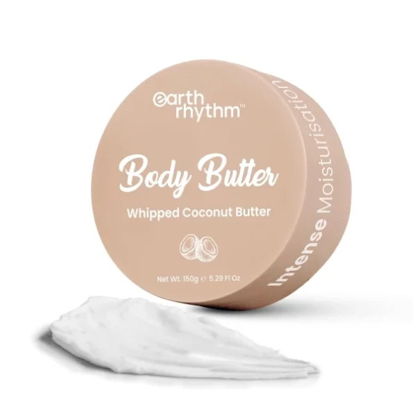 Earth Rhythm Coconut Body Butter - 150 gm, Herbkart8t771e-wo6kIIL.webp, Herbkart8t771e wo6kIIL