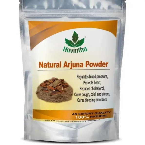 Havintha Natural Arjuna Powder/Arjun Chaal Powder - 227g available on Herbkart