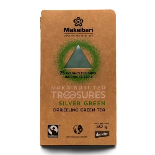 Makaibari Tea Treasures Silver Green Darjeeling Loose Long Leaf Green Tea, 25 pcs Tea Bags, Herbkart8t751vbN2uVE2L.webp, Herbkart8t751vbN2uVE2L