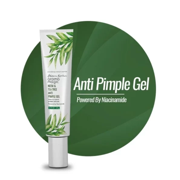 Aroma Magic Neem & Tea Tree Anti Pimple Gel - 20gm available on Herbkart