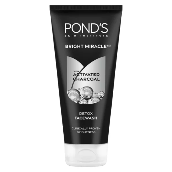 POND'S Bright Miracle Detox Facewash | 10X Power of Activated Charcoal| For Deep Cleaned Skin | Reveals Glow, Pollution Clear Face Wash, 200gm, Herbkart8t751AmjNNFiyL.webp, Herbkart8t751AmjNNFiyL