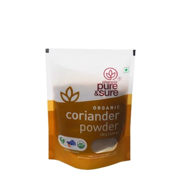 Pure & Sure Organic Coriander (Dhaniya) Powder 100G, Herbkart8t751otElbmE7L.webp, Herbkart8t751otElbmE7L