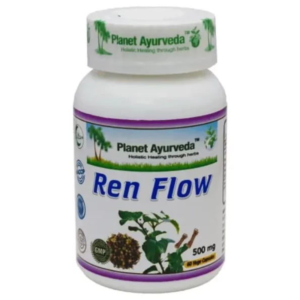 Planet Ayurveda Ren Flow Capsules, 60 Capsules, 500mg each, Herbkart8t7414fL5em26L.webp, Herbkart8t7414fL5em26L