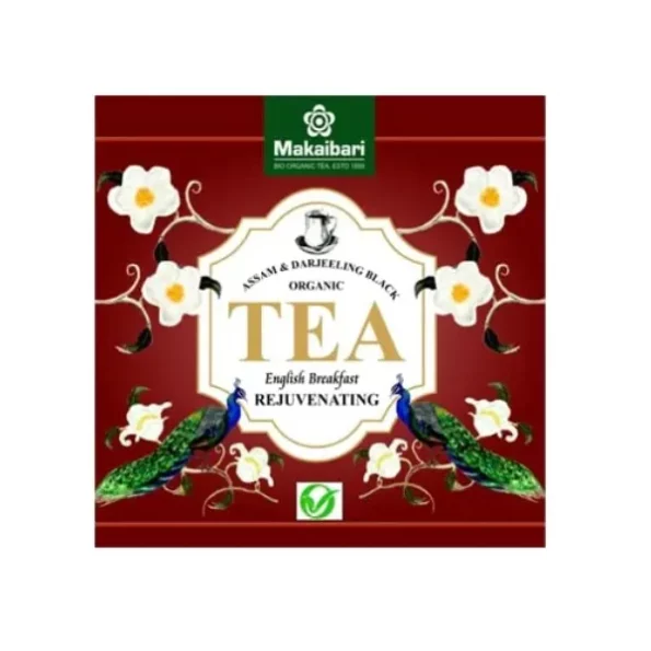 Makaibari Biodegradable Organic Fuso Pyramid Tea Bag English Breakfast, 50 Tea Bags - 100 Gm, Herbkart8t7413mcg20z3wL.webp, Herbkart8t7413mcg20z3wL