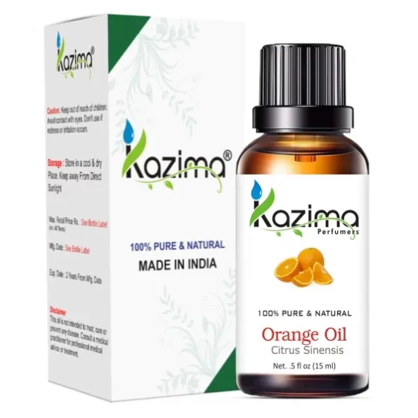 KAZIMA Orange Essential Oil, 15 ml available on Herbkart