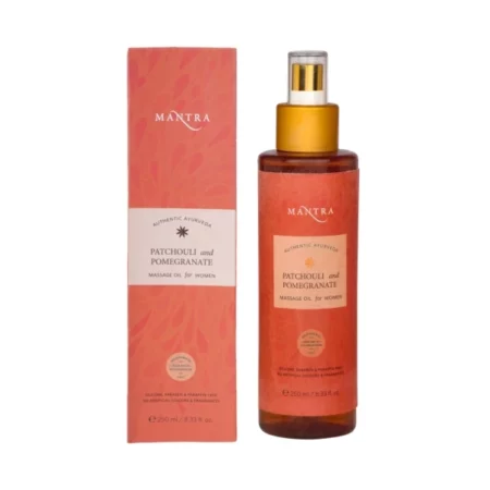 Mantra Herbal Patchouli & Pomegranate Massage Oil For Women 250 ml