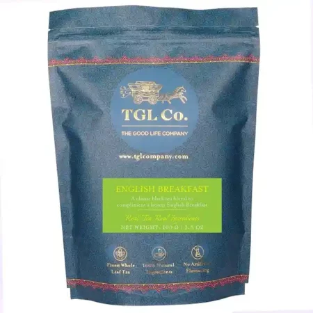 TGL Co. English Breakfast Black Tea Loose Leaf (100 Gm)