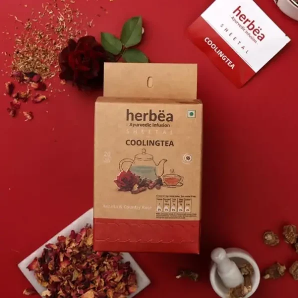 Herbea Coolingtea Rose Herbal Infusion Tea Bags Box (20 Bags), Herbkart8t761d1zqC3g1L.webp, Herbkart8t761d1zqC3g1L