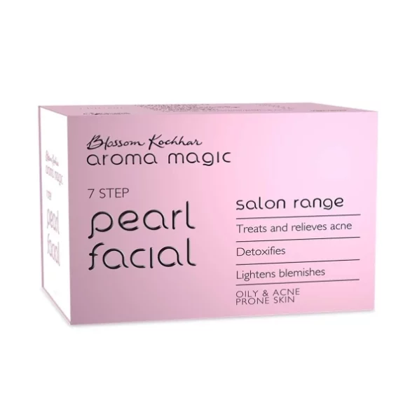 Aroma Magic Pearl Facial Kit Salon Range (For Oily & Acne Prone Skin) available on Herbkart