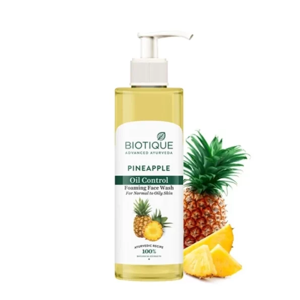 Biotique Pineapple Oil Control Foaming Face Wash, 200ml, Herbkart8t75120G5i6zJSL.webp, Herbkart8t75120G5i6zJSL