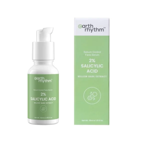 Earth Rhythm 2% Salicylic Acid Serum for Acne, Blackheads & Clear pores, - 30ml, Herbkart8t751HvT1t1PZL.webp, Herbkart8t751HvT1t1PZL