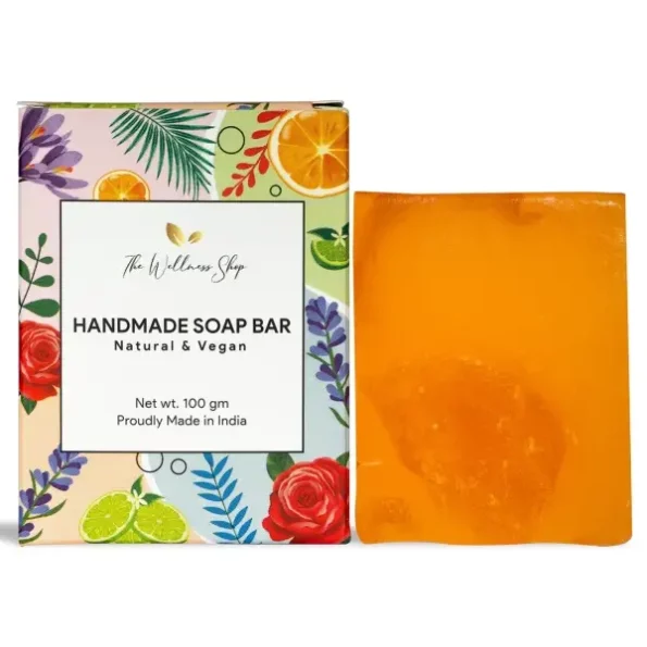 The Wellness Shop - Natural Handmade Papaya Soap Bar (100g), Herbkart8t781ZQnsBL5ZL.webp, Herbkart8t781ZQnsBL5ZL