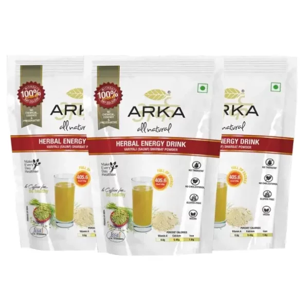 Arka All Natural 3 Pk Herbal Energy Drink Powder - 230g Each, Herbkart8t761U56YIaidL.webp, Herbkart8t761U56YIaidL