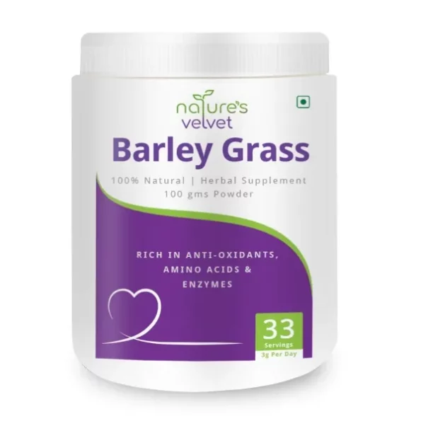 Natures Velvet Lifecare Barley Grass Powder, 100 gms, Herbkart8t761kcDh97AlL.webp, Herbkart8t761kcDh97AlL