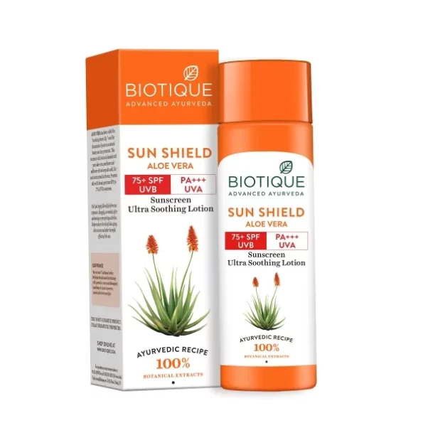 Biotique Bio Vera 75+Spf UVA/UVB Sunscreen Ultra Soothing Body Lotion, 190Ml, Herbkart8t781oVMO6FqTL.webp, Herbkart8t781oVMO6FqTL