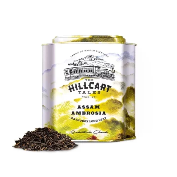 The Hillcart Tales Assam Ambrosia Spring Harvest Orthodox Long Leaf Loose Tea - 150 g, Herbkart8t761uNl9ie1qL.webp, Herbkart8t761uNl9ie1qL