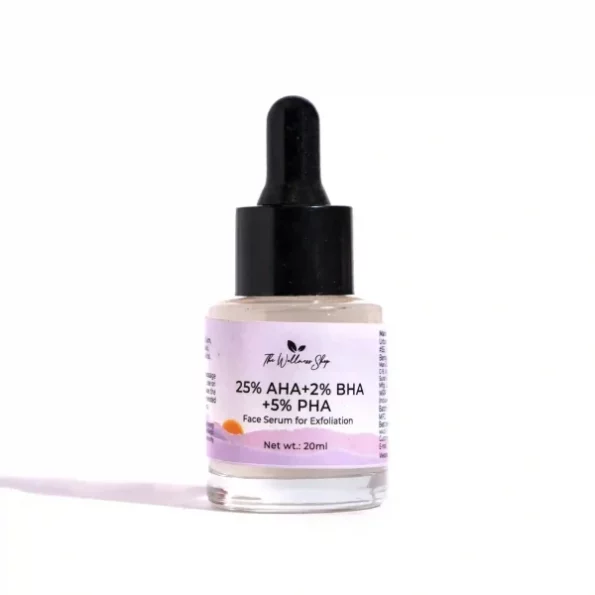 The Wellness Shop - 25% AHA + 2% BHA + 5% PHA Face Serum for Exfoliation (20ML), Herbkart8t751uqYlN9nIL.webp, Herbkart8t751uqYlN9nIL