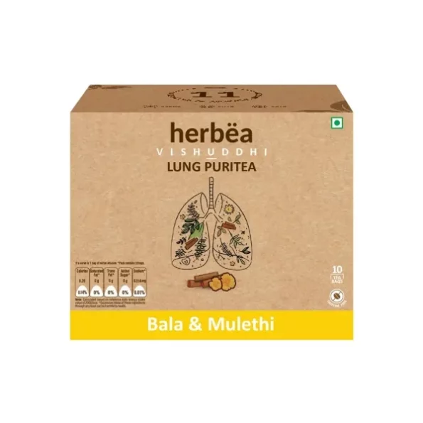 Herbea Lung Puritea Herbal Infusion Tea Bags Box (10 Bags), Herbkart8t761kFm747OdL.webp, Herbkart8t761kFm747OdL