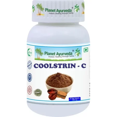 Planet Ayurveda Coolstrin C Capsules - 60 Capsules, Ayurvedic Medicine Beneficial in Gut Health