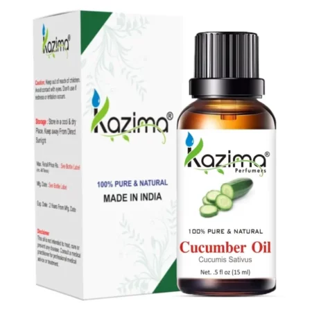KAZIMA Cucumber Seed Carrier Oil - 100% Pure Natural & Undiluted For Skin care & Hair (15ml)