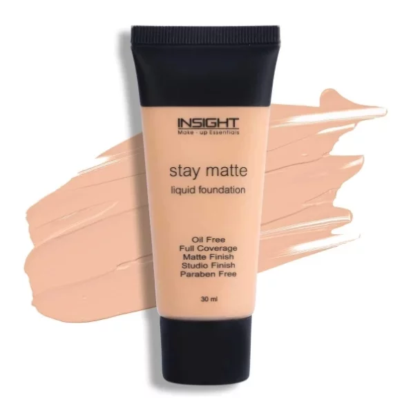 INSIGHT Liquid Stay Matte Foundation - 30 ml (Caramel) available on Herbkart