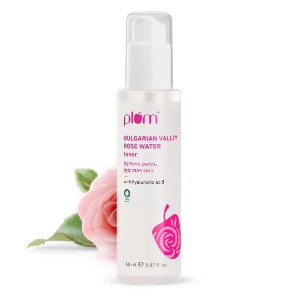 Plum Bulgarian Valley Rose Water Toner 150 ml available on Herbkart