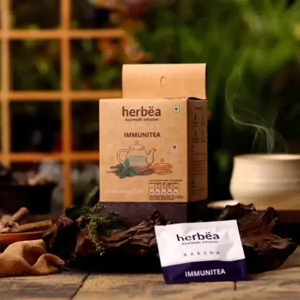 Herbea Immunitea Tulsi Herbal Infusion Tea Bags Box (20 Bags), Herbkart8t761Cd0oiCmyL.webp, Herbkart8t761Cd0oiCmyL