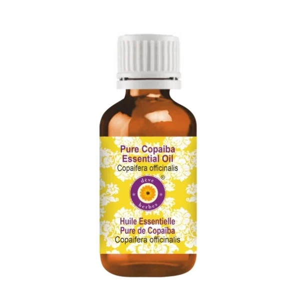 Deve Herbes Pure Copaiba Essential Oil (Copaifera officinalis) Steam Distilled 15ml, Herbkart8t7612IXmXNFoL.webp, Herbkart8t7612IXmXNFoL