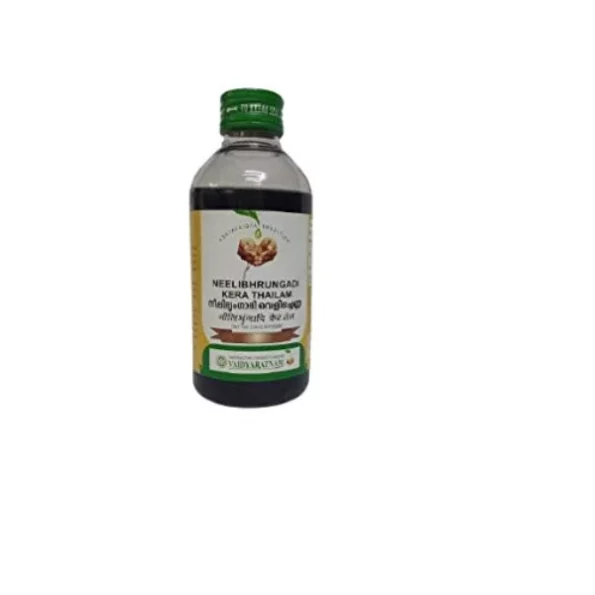 Vaidyaratnam Neelibhringadi Kera Thailam 200 ML available on Herbkart