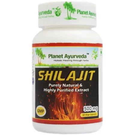 Planet Ayurveda Himalyan Shilajit Capsules - 100% Pure, Natural extract from Himalayas