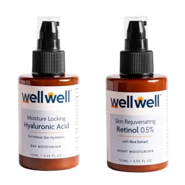 wellwell Hyaluronic Acid Moisturiser & Retinol 0.5% Night Cream (120ml each), Herbkart8t781CQa-9-q-L.webp, Herbkart8t781CQa 9 q L