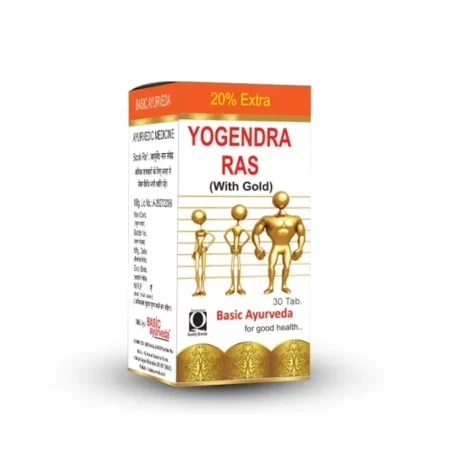 BASIC AYURVEDA Yogendra Ras with Gold & Pearl 30 Tablets |