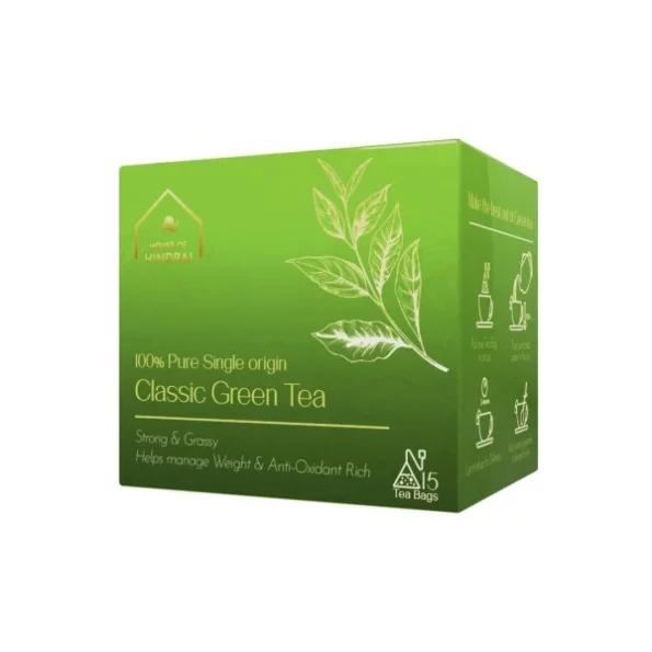 Hindraj Classic Green Tea, For Cleanse & Detox (2gms Each of 15 sachets), Herbkart8t751iDoL2088HL.webp, Herbkart8t751iDoL2088HL