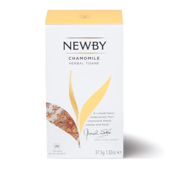 Newby Chamomile Tea 25 Eco-Conscious Herbal Tea Bags 37.5 gm, Herbkart8t771GugmeVZeL.webp, Herbkart8t771GugmeVZeL