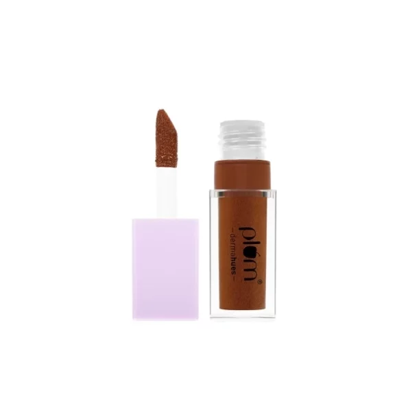 Plum Keep It Glossy Serum Lip Gloss With Hyaluronic Acid 07 Brown Beam available on Herbkart