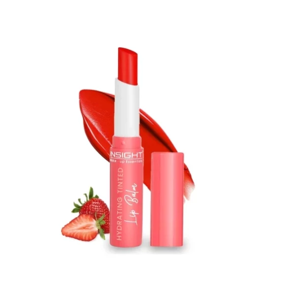 Insight Cosmetics Hydrating Tinted Lip Balm Enriched with Strawberry Seed Oil 2.5 gm (LP07-Strawberry), Herbkart8t7513hrxsJ03L.webp,