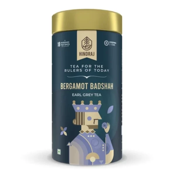 Hindraj Earl Grey Herbal Tea (Bergamot Badshah) Pyramid Tea Bags (18 Tea Bags, 1.5 g Each), Herbkart8t751d7r0JP9iL.webp, Herbkart8t751d7r0JP9iL