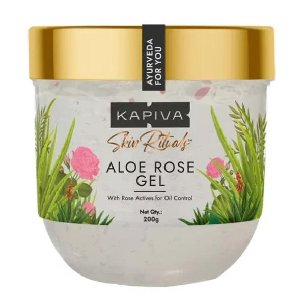 Kapiva Skin Rituals Aloe Rose Gel 200 gm available on Herbkart