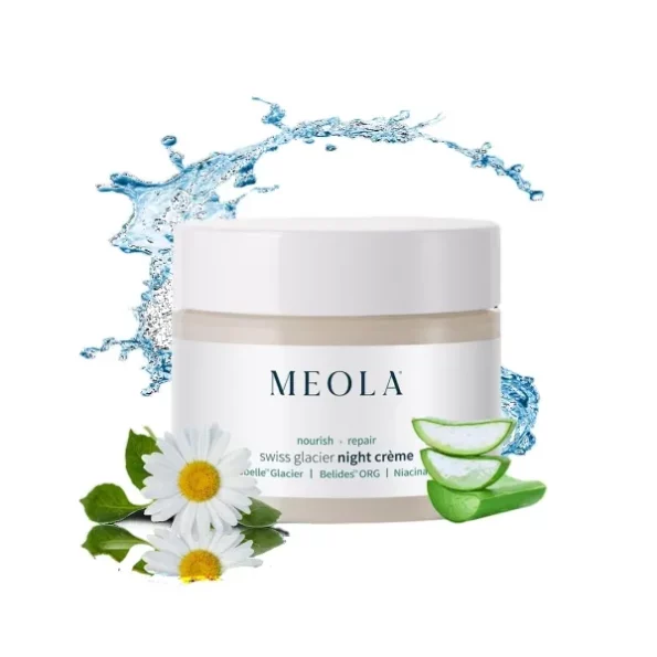 Meola Swiss Glacier Night Cream (50 Grm) available on Herbkart