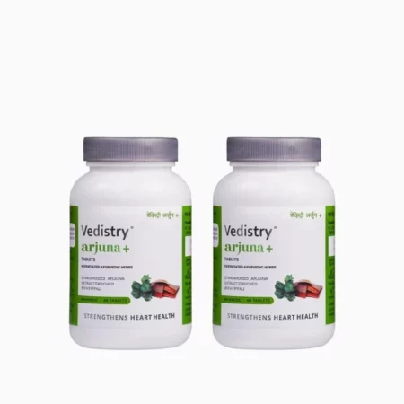 Vedistry Standardized Arjuna + Tablets For Heart