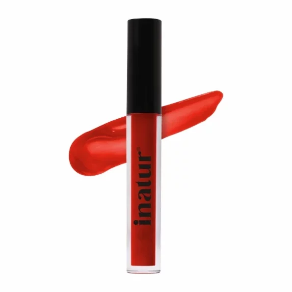 inatur Lip Gloss (Cheeky Red) available on Herbkart