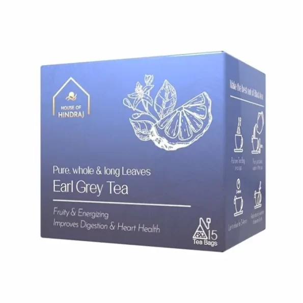 HOUSE OF HINDRAJ Hindraj Herbal Earl Grey Tea (2Gms Each Of 15 Sachets), Herbkart8t751wTv1wuTJL.webp, Herbkart8t751wTv1wuTJL