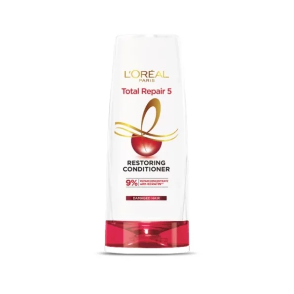 L'Oreal Paris Total Repair 5 Conditioner For Damaged Hair | Powered by Keratin XS Technology| Fights 5 Signs of Hair Damage- Frizz, Breakage, Dryness, Stiff Hair, and Split ends | 386ml, Herbkart8t7518aXUWbNOL.webp, Herbkart8t7518aXUWbNOL