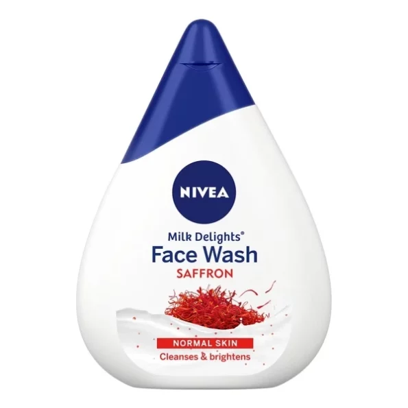 NIVEA Milk Delights Face Wash Precious Saffron For Normal Skin 100 ml, Herbkart8t751D30NiIAKL.webp, Herbkart8t751D30NiIAKL