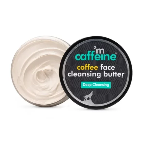 mCaffeine Coffee Face Cleansing Butter with Shea Butter & Vitamin E - 100g, Herbkart8t761MM6Yzu21L-2.webp, Herbkart8t761MM6Yzu21L 2